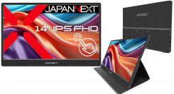 JAPANNEXTが14インチ フルHD解像度 タッチパネルに対応したモバイルディスプレイを25,980円で6月14日(金)に発売