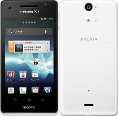 「docomo with series Xperia AX SO-01E」（画像：NTTドコモ）