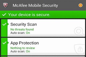 マカフィー、Android向けセキュリティ製品にアプリのロック機能を追加