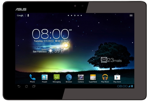 10.1インチのタブレットに早変わりする4.7インチのスーパーフォン「PadFone 2」（画像：ASUS）