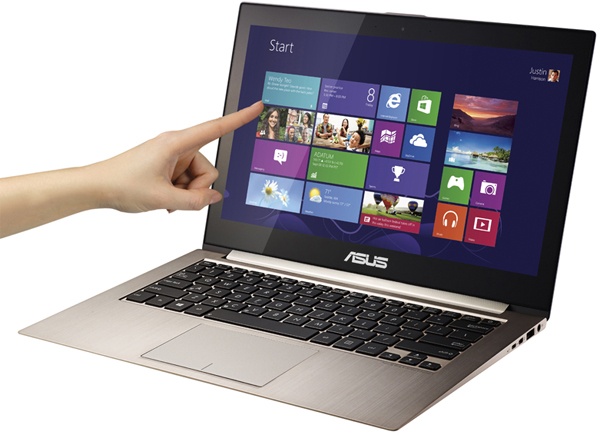 「ASUS ZENBOOK Touch UX31A」（画像：ASUS）