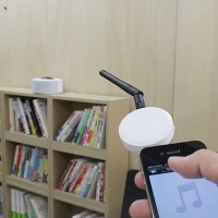 【上海問屋】iPhone スマホ　PCの音楽再生を離れた場所から操作可能　2.4GHz電波式ワイヤレスマルチメディアプレーヤー　販売開始