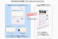 マンション入居者専用ポータルサイト「UCOM光 マンションコンシェルジュ」がアイホン製次世代集合住宅インターホンシステム「VIXUS（ヴィクサス）」に対応