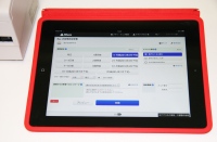 iPadを使ったBee次回受診目安票の利用イメージ