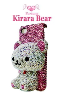 iPhone用3Dケース「Fortune Kirara Bear」の販売開始　～幸せを呼ぶキラキラのクマ　キララベア～