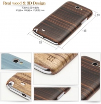 Man＆Wood、天然木のGALAXY Note 2 SC-02E用ケースを発売！　～特殊技術で立体感のある3Dデザインを実現～