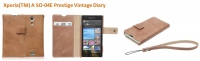 Xperia(TM) A SO-04E Prestige Vintage Diary