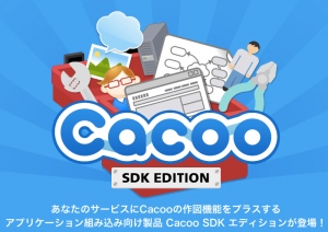 ヌーラボ、自社アプリケーションに作図機能を組み込めるCacoo SDK エディションの販売を開始