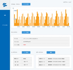 管理画面スクリーンショット1