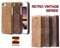 ZENUS、おしゃれなiPhone 5S / 5レザーケースRetro Vintage シリーズを発売！