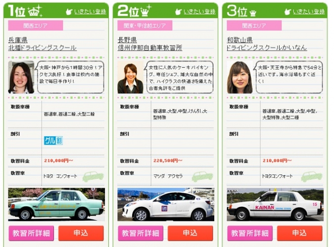 業界初！全国の自動車教習所申込データを活用したリアルタイム免許合宿申込サイト「免許合宿ライブ」オープンのご案内