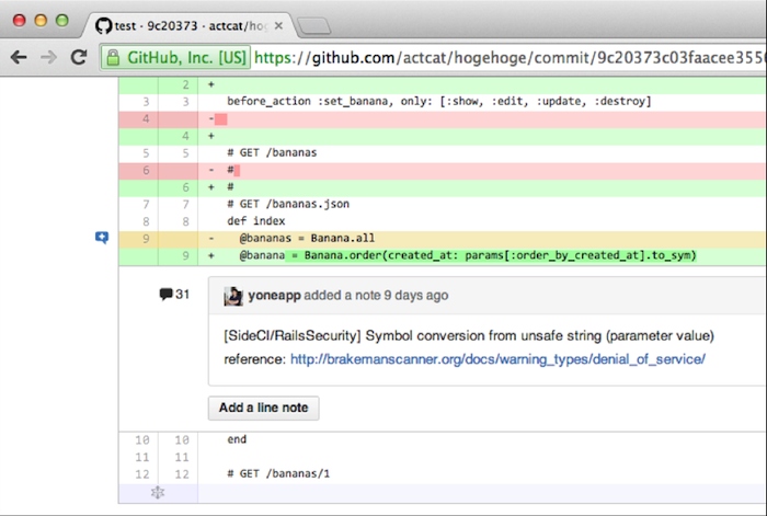 Ruby on Railsのソースコードを自動コードレビュー、セキュリティホールやバグを検出する『SideCI』β版サービスの提供を開始