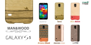 Man&Wood GALAXY S5 天然木ケース