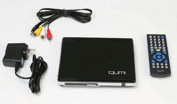 ＬＥＤモバイルプロジェクターＱＵＭＩ専用 ＱＵＭＩ ＤＶＤプレイヤーを発表