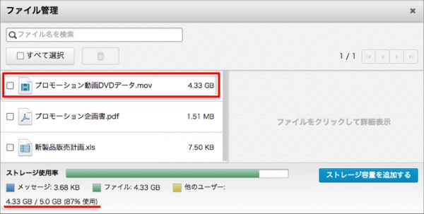 チャットワーク、フリープランのストレージを100倍の5GBに増量。ビジネスシーンでの大容量ファイル転送ニーズに対応