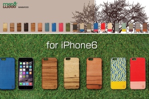 Man＆Wood、個性豊かな天然木のiPhone 6ケース発売！～彩り鮮やか、立体感のある3Dデザイン～