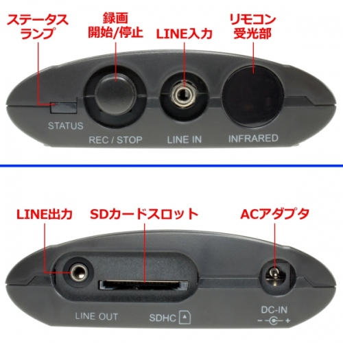 【上海問屋】プレーヤーからの音楽をSDカードへ直接録音　MP3変換機能 SDカード保存対応 　ミュージックレコーダー　販売開始