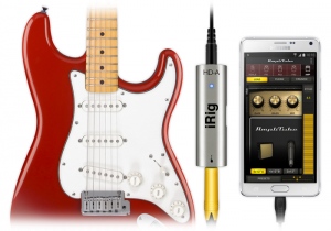 IK Multimedia、AmpliTube for AndroidとiRig HD-Aを発表。