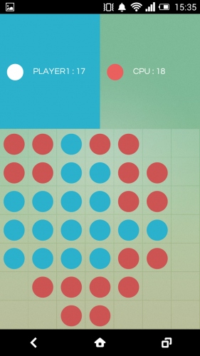 オセロのようでオセロでない新感覚ボードゲーム「pots」 Android版をGoogle Playにて配信開始