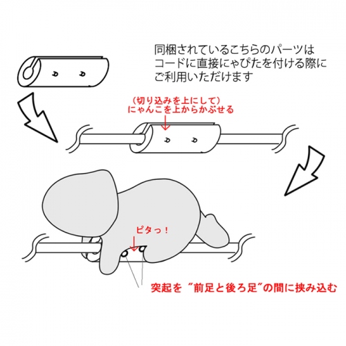 累計70万個のあのにゃんこが初のイヤホンクリップになって帰ってきた　～ピタッとにゃんこ 『にゃピタ』～