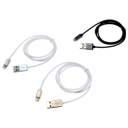 【上海問屋】iPhone6のカラーに合わせたLightningケーブル　販売開始