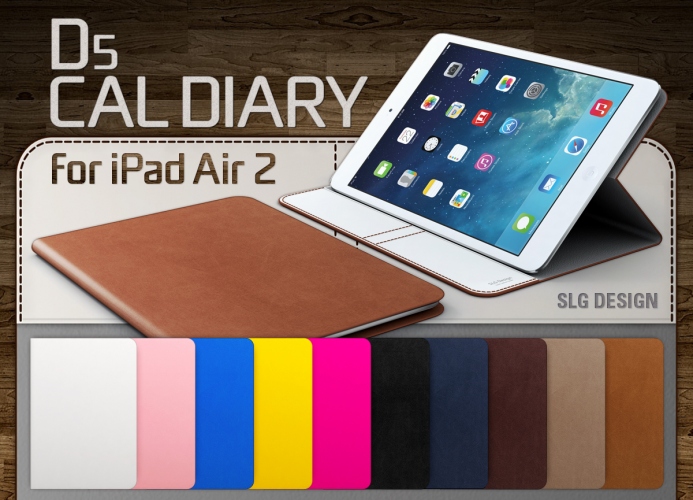 SLG Designから、全10カラーのiPad Air2用ケース発売