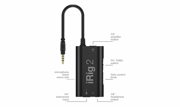 [CES 2015] IK Multimedia、人気のギターインターフェースiRigの後継機種「iRig 2」を発表。