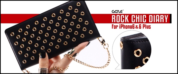 GAZEから、iPhone春コレクション第一弾「Rock Chic Diary」新発売！