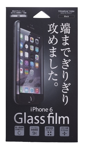 TRANSACTION mono architect、“端まで攻める”iPhone 6／6 Plus用ガラスフィルム新発売