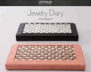 ZENUSから、宝石をちりばめたようなiPhoneケース「Jewelry Diary」発売