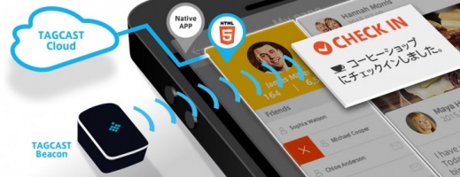 ビーコン＆クラウドの屋内位置情報サービスTAGCAST、ビーコンに対応したWebアプリケーションをHTML5で開発できる「TAGCAST-SDK」の提供開始