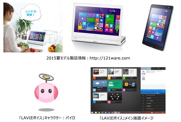 NECパーソナルコンピュータの音声操作アプリ「LAVIEボイス」、イナゴのnetpeople技術を採用