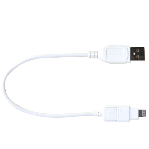 AndroidスマートフォンからiPhone6や6Plus、iPad Air2まで使える！Lightningコネクタ変換アダプタ付属microUSBケーブル