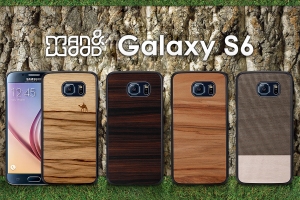 Man&Wood、天然木のスリムなGalaxy S6ケース発売