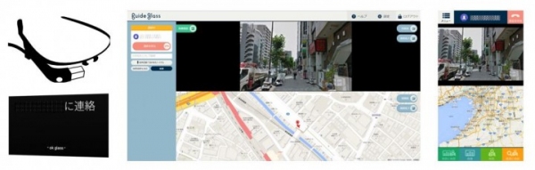 眼鏡型ウェアラブルデバイスを活用した視野情報共有型の遠隔ガイドシステムを開発