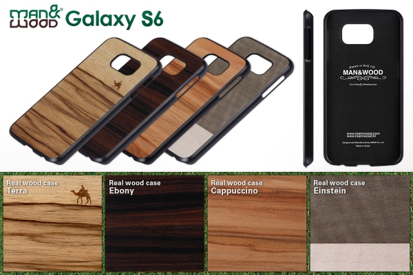 Man&Wood、天然木のスリムなGalaxy S6ケース発売