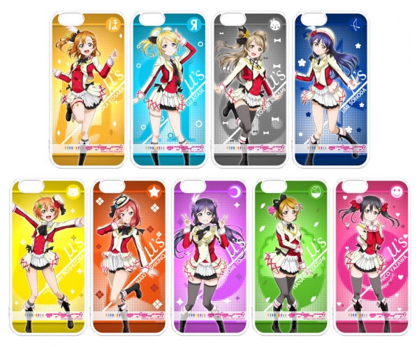 アニメ『ラブライブ！』のキャラクターを印刷したiPhoneケースが新登場！ 