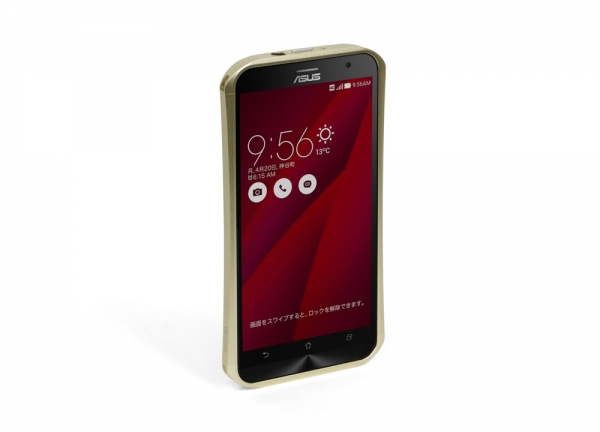 「ASUS ZenFone 2」にフィットするアルミニウムバンパーケース新登場～上下左右の4パーツに分割しラウンド形状に対応～