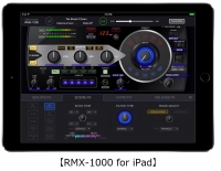 iPad用エフェクトアプリケーション「RMX-1000 for iPad」10月21日リリース～個性的で豊富なエフェクトによりオリジナリティあふれるアレンジが可能～