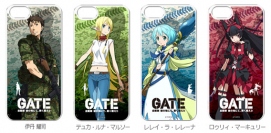 アニメ『GATE（ゲート）自衛隊 彼の地にて、斯く戦えり』のキャラを印刷したiPhoneケース＆スマホスタンド&パスケースが新登場！