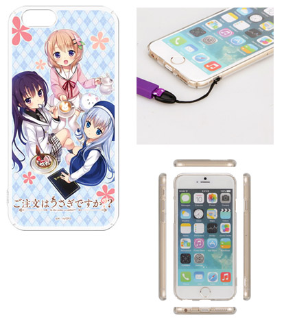 アニメ『ご注文はうさぎですか？？』のキャラを印刷したiPhone6s Plus/6 Plus用、6s/6用、5s/5用ケースが新登場！