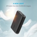 全米No.1 USB充電ブランドAnker、10000ｍAh以上で世界最小&最軽量モバイルバッテリー「Anker PowerCore 10000」を発売開始