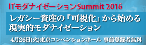 ■□ 『レガシー資産の可視化から始まるモダナイゼーション』について講演 □■ - 4月26日開催の『ITモダナイゼーションSummit』で変換デモを交え紹介-