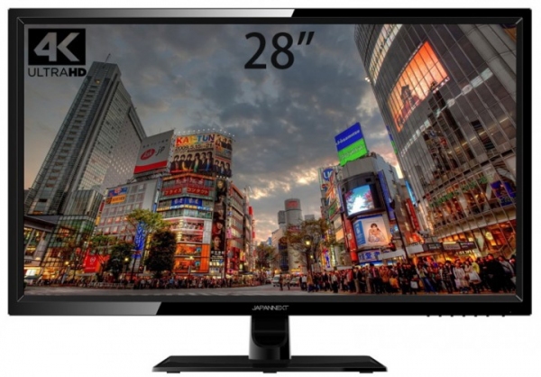 4K (UltraHD) 3,840×2,160ドット HDMI 2.0  60Hz 28型ワイド液晶モニター「JN-T2820UHD」発表