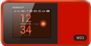 Speed Wi-Fi NEXT W03　オレンジ