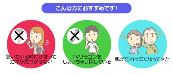 【上海問屋限定販売】鍵、リモコン、スマホ　あらゆるモノの紛失防止に　音とライトで存在をお知らせ　ワイヤレス　キーファインダー　販売開始