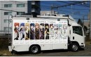 コミックマーケット90・コラボビジュアルが公開移動基地局車にアイドルのメッセージが寄せられる！