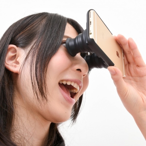 【上海問屋限定販売】スマホでどこでもVR体験を楽しめるケース一体型だから取付も簡単iPhone6s/6s Plus用 VRグラス搭載ケース　販売開始