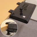 【上海問屋限定販売】不動の安定感でプレイに集中できる　スマホ・タブレット・PC・PS3/PS4 対応　クランプ固定式 USBアーケードスティック　販売開始