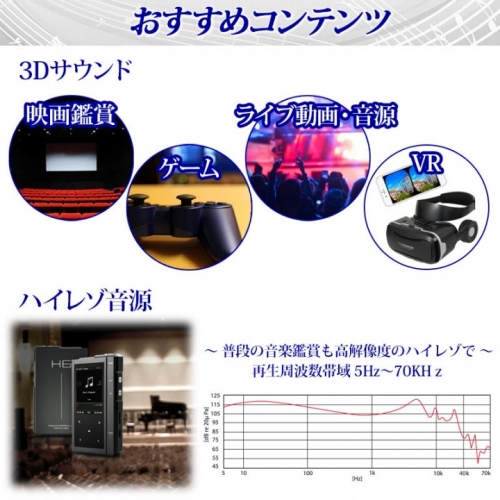 【上海問屋限定販売】ハイレゾ×3Dサウンドの歪みのない高音質イヤホン　全方位から音が聞こえる　ハイレゾ対応 HDSS搭載3Dイヤホン　販売開始